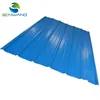 China Prepainted Galvanized corrugated sheet color coated corrugated steel plate roof building material