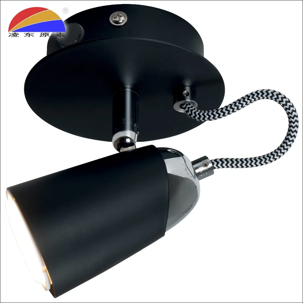 2 Ways Heads Spot Light Fixture Ceiling Spotlight With Gu10 Socket And