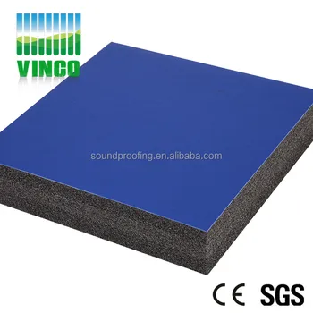 Gym Shock Absorption Mat With Pu Leather On The Surfaces China