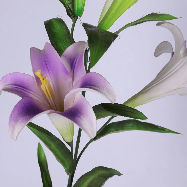 Wholesale Artificial Calla Lily In Bulk Lily Flower Plastic Tropical