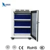 Tablet charging cart with wheels Educational charging cabinet safety storage cart multi tablet charge station