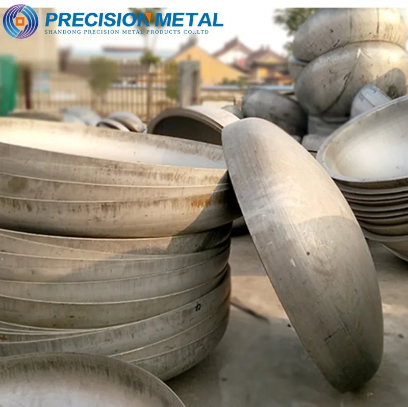 ASME Standard Stainless Steel Dished cap Elliptical Torispherical pressure vessel tank head