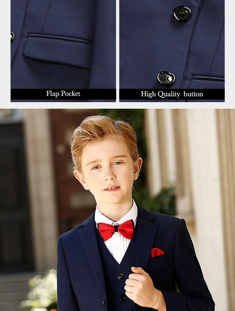 Elpa Readymade Junior Boy Dress Suits Set Boys Formal Occasion Wear ...