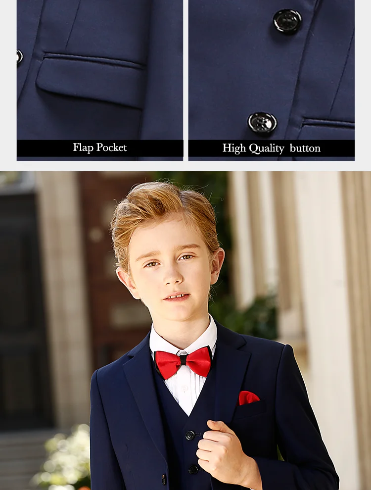 Elpa Readymade Junior Boy Dress Suits Set Boys Formal Occasion Wear