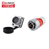 Circular connector type 5 pin wire connector power adapter