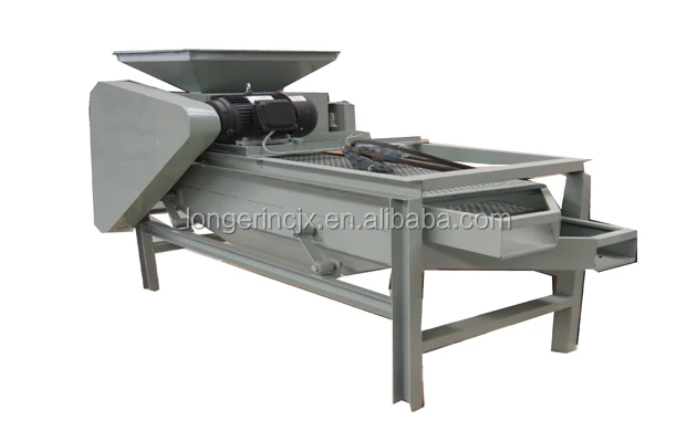 Facrory Price Almond Dehulling Apricot Kernels Cracking Shell Separating Machine Palm Nut Breaking Machine