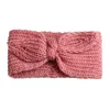 Newborn Knit Crochet Top Knot Elastic Turban Headband Kids Girls Head wrap Hair Bands Ears Warmer Headband Accessories