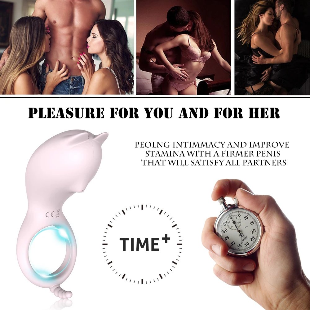 full silicone rechargeable ass dream pink series adult penis ring for couples sexual life of the vibrating cock ring