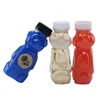 Food Grade Bear Shape Plastic Juice Container Bottle 250ml 350ml 400ml For Honey Cartoon Plastic Beverage Bottle