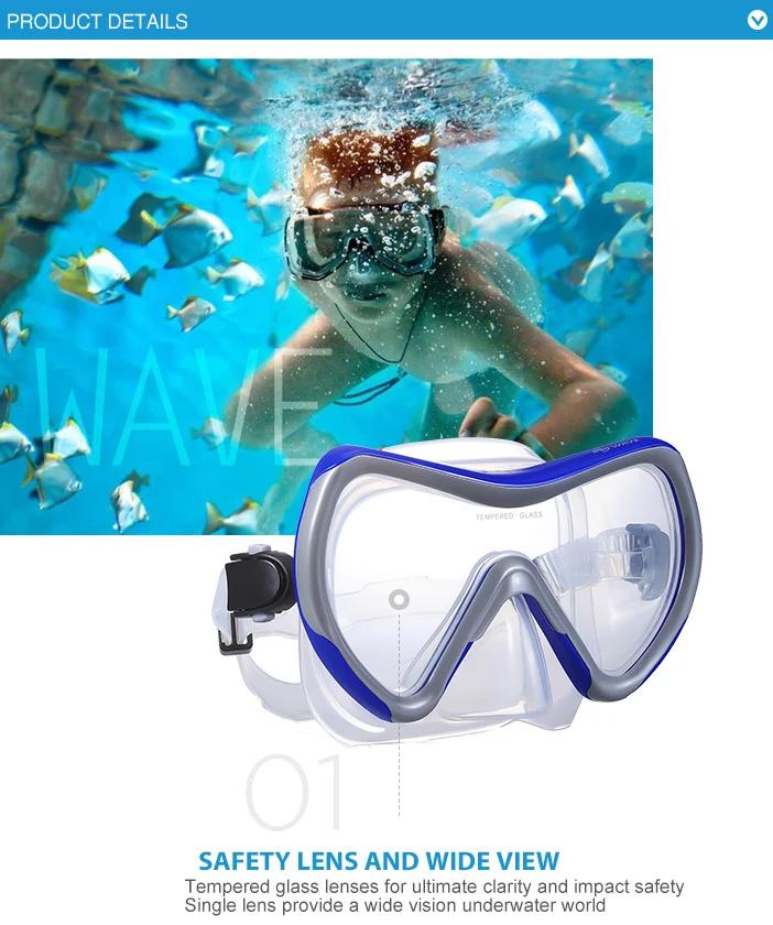 Customize Oceanic Pvc Silicone Skin Diving Mask For Diving Clear Buy