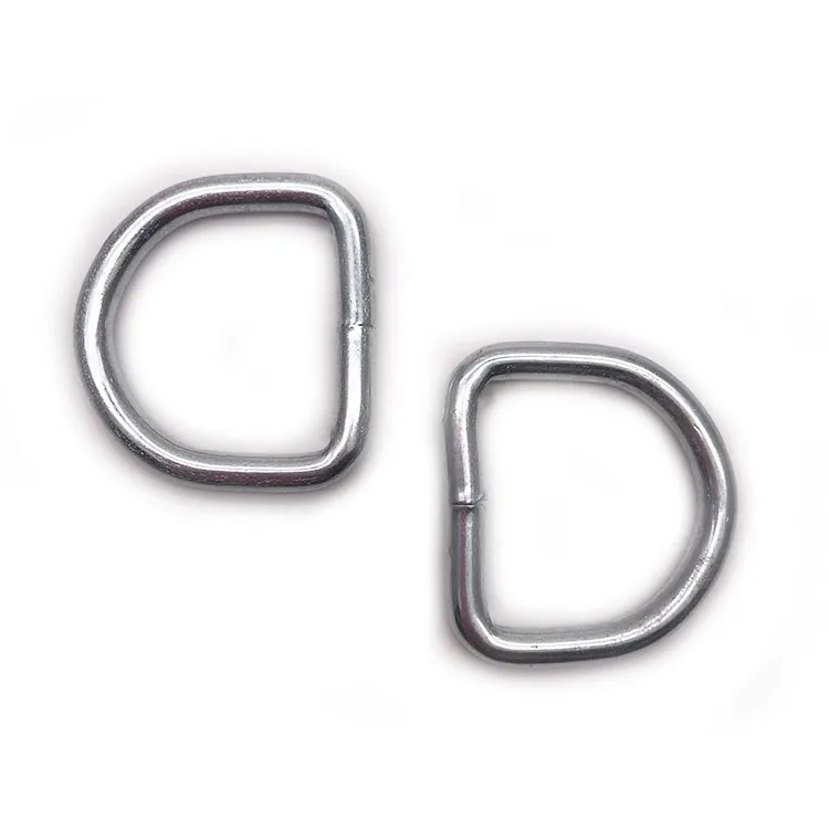 BT-900 6*50mm Manufacturer Direct Selling Excellent Quality Galvanized Stainless Steel D Ring for Bag Metal Accessories