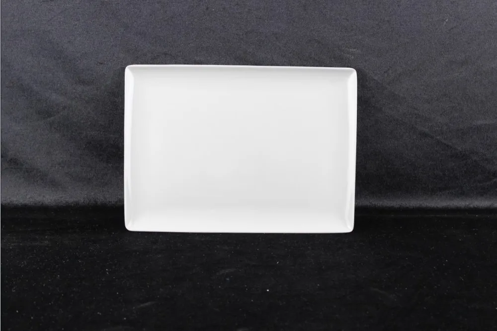 100%melamine white noodle plate
