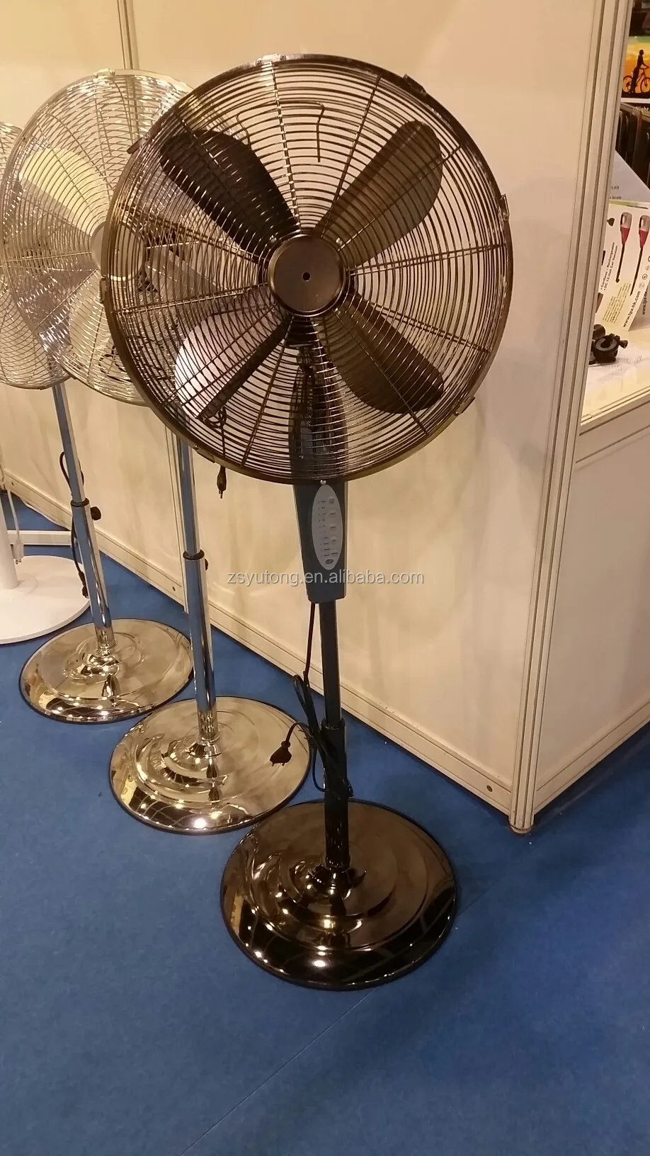 Metal Stand Pedestal Fan 40cm With Remote Buy Metal Stand Fan