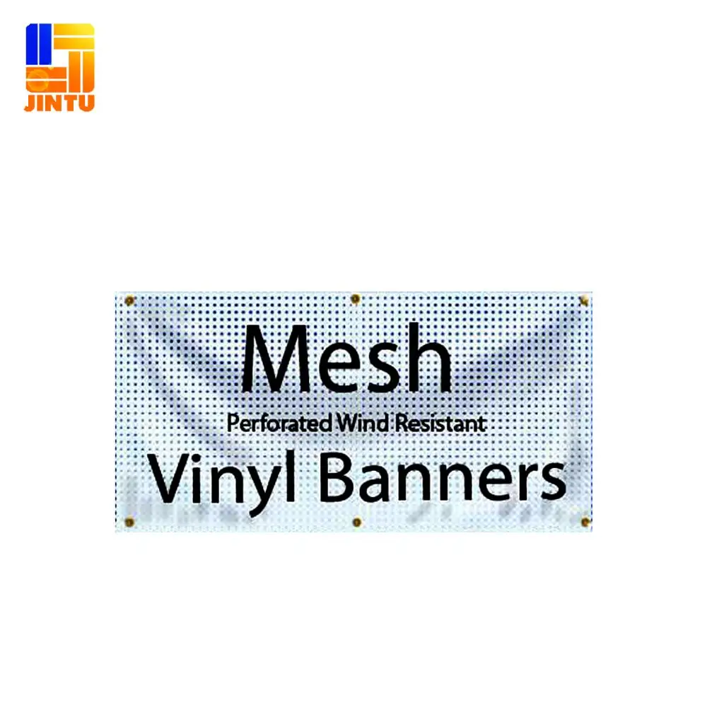 Modern Gradient Wind-Resistant Outdoor Mesh Vinyl Banner CGSignLab Blowout Sale 8x8