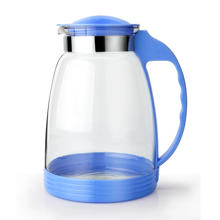 Hot Selling 2600ml Cheap Clear Glass Water Jug With Handle Buy Water