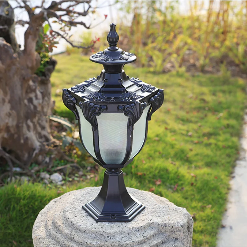 Outdoor wall lamp fishing cast aluminum villa outdoor hotel courtyard landscape European waterproof wall lamp manufacturers