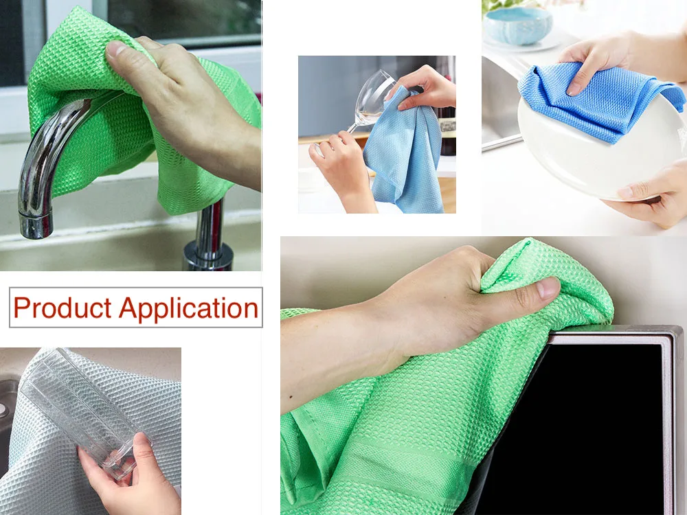 Microfibre Glass Polishing Cloths  Microfiber Kitchen Towel  Decanter Cloth
