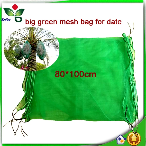 Uv Green Monofilament Net Bag Packing Pe Date Mesh Bags For Date Palm