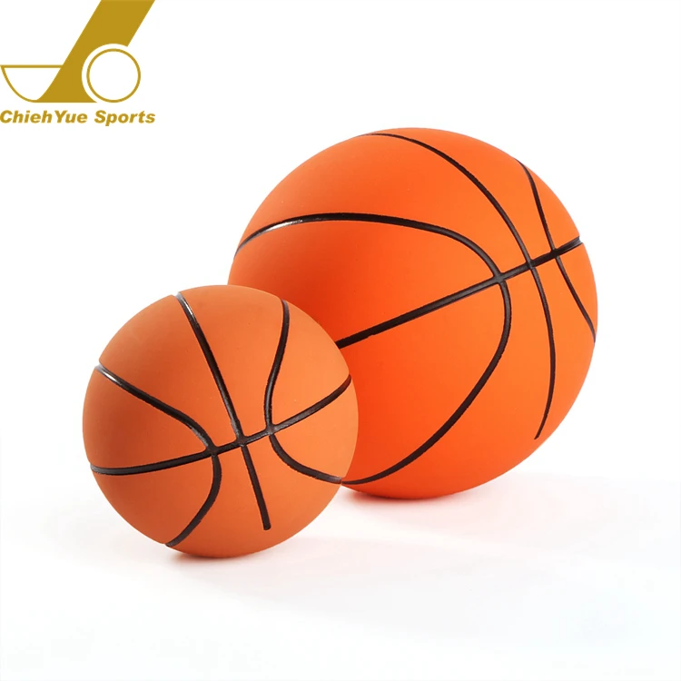 Wholesale Promotion Clear Mini Bounce Rubber Basketballball Ball For