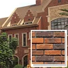 low price construction materials 3D brick wall decor brique construction wand fliesen llightweitgt wall clay brick