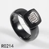 China Wholesale Supplier Factory Reasonable Price Jewelry In Black Ceramics Finger Rings For Men