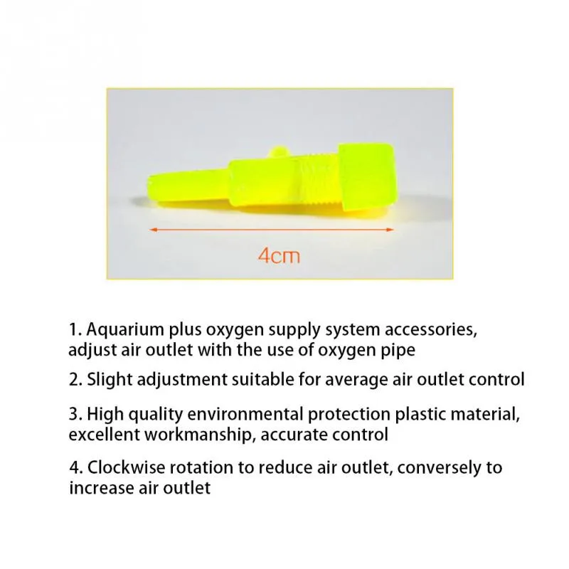 Universal Adjustable Air Switch Pump Valve Regulator For Fish Tank