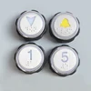 Slim design elevator spare parts push button