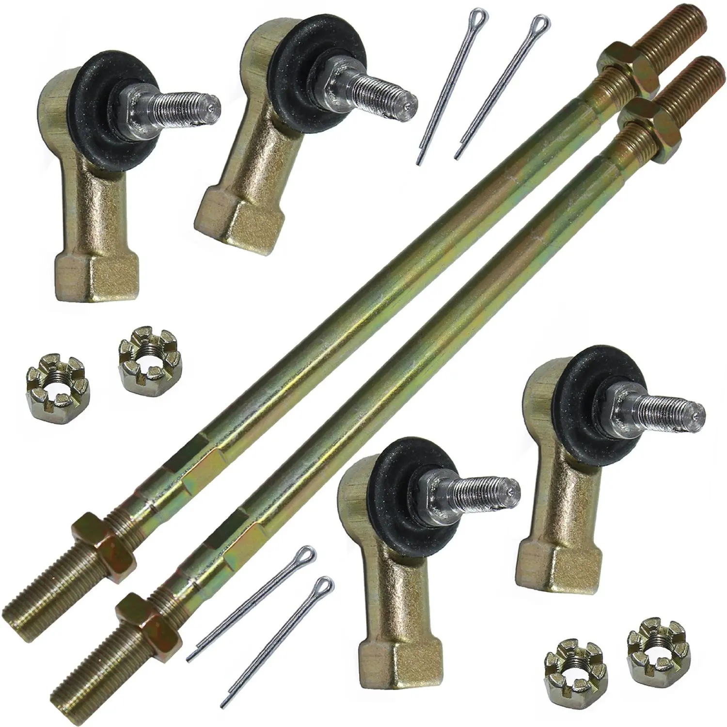 Caltric 2 TIE ROD SETS FIT HONDA SPORTRAX 300 TRX300EX TR-X300EX 1993-2006