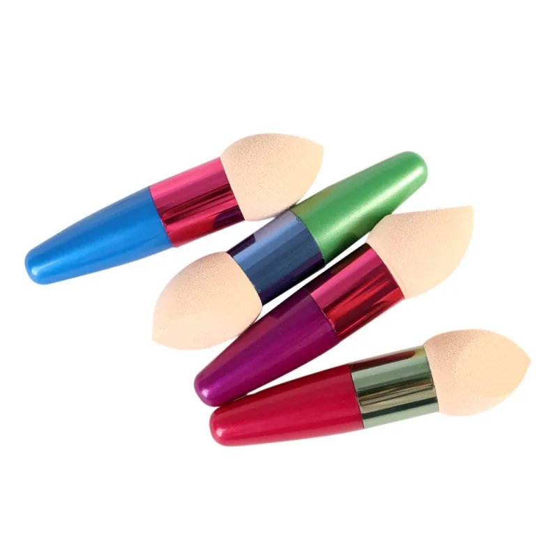 Foundation Makeup Sponge Cosmetic Brushes Puff Lollipop Concealer Sponge Cosmetic tools