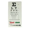 Pocket Visual Acuity Eye Vision Test Chart Snellen Eye Chart