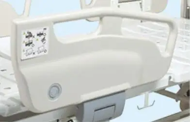 ABS plastic hospital electric bed with 5 functions for patient use