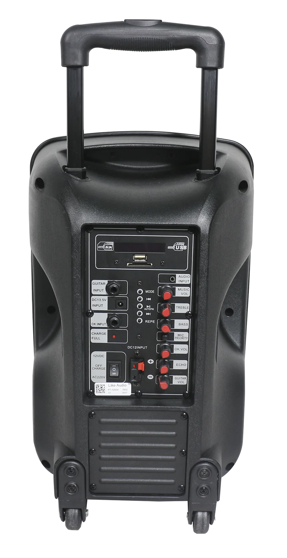 2018 Good Sound! 12 Inch Rechargeable & Portable Trolley Speaker Box