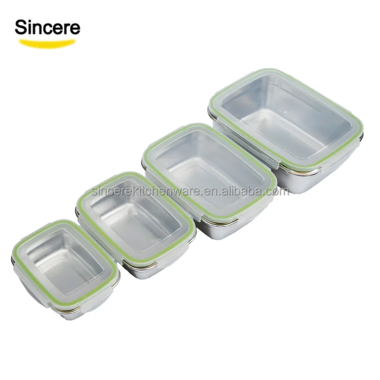 Buy Wholesale China Plastic Airtight Food Storage Containers With Lids Tall Air  Tight Pantry & Kitchen Clear Container & Air Tight Food Storage Container  at USD 1.35