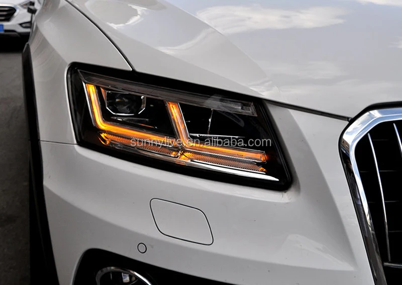 LED Head Light with projector lens For Audi Q5 2009-2018 LD