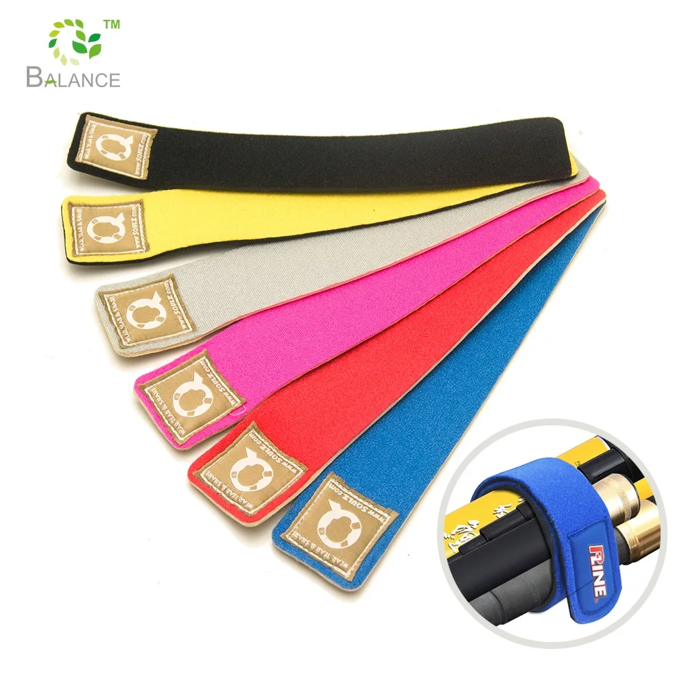 Soft Adjustable Fishing Rod Neoprene Hook Loop Straps Buy Fishing Rod