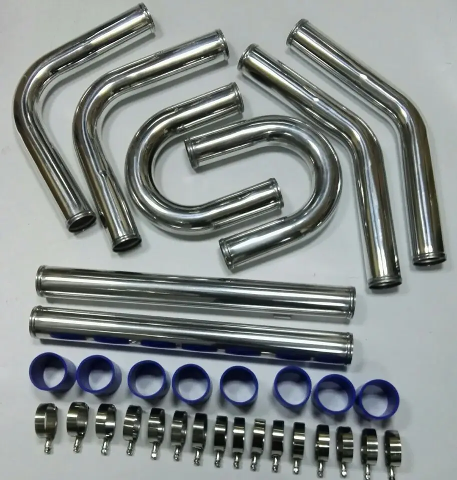 All Aluminum Intercooler Piping Kit 2 Inch To 4 Inch Performance Piping