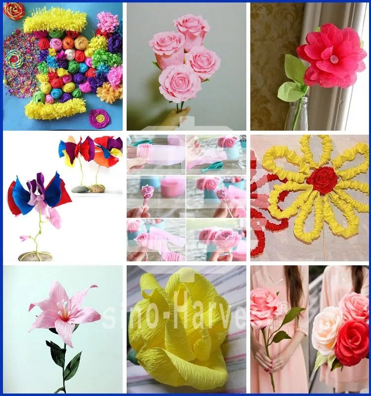 Wholesale Customized Color Craft Wrapping Crepe Paper Best Price Buy