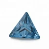 Newest Jewelry Making Synthetic Gems Triangle 8x8mm Blue spinel gemstone value