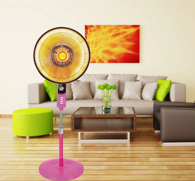 Free Standing Installation Electric Stand Heater Fan Carbon Fiber ...