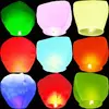 cheap biodegradable chinese white red paper india flying sky fire balloons
