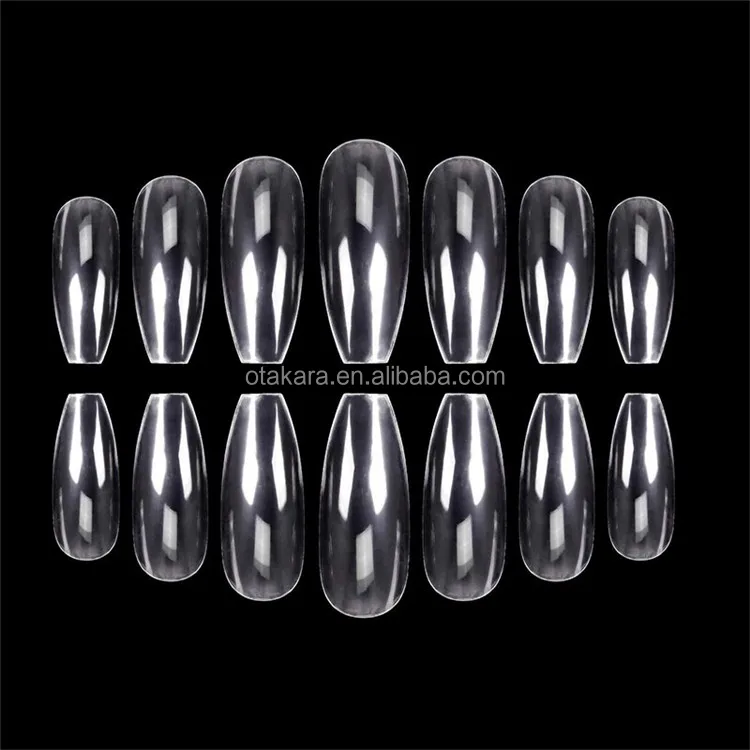 500pcsロングバレリーナハーフネイルチップクリアコフィンフォールスネイルabs人工diyフォールスuvジェルネイルアートチップ Buy バレリーナハーフネイルのヒント クリア棺偽爪 偽の Uv ジェルネイルアートのヒント Product On Alibaba Com