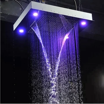 shower ceiling rain head waterfall mist larger