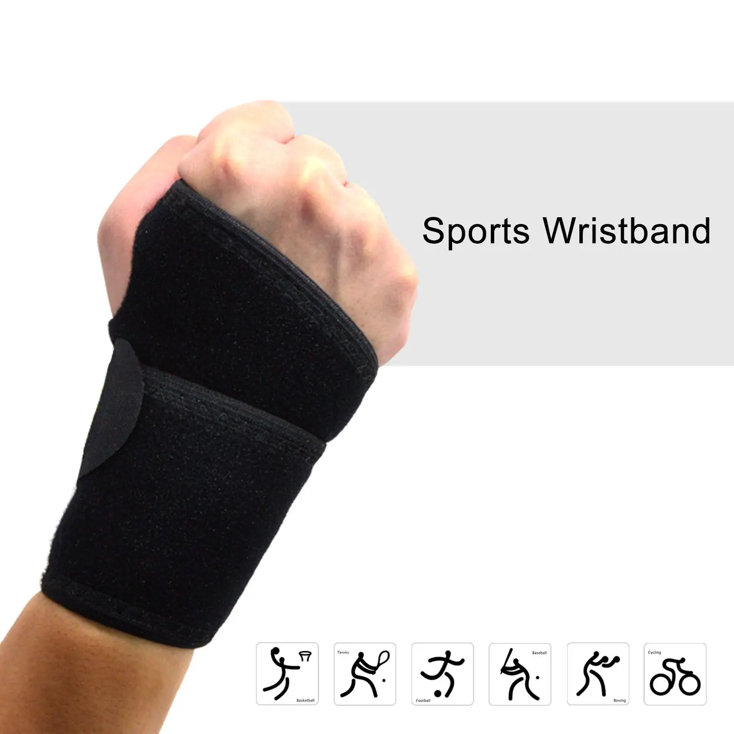 Buy New Occunomix 510 Velcro/Neoprene Wrist Support Brace Size S/M b5 in Cheap Price on