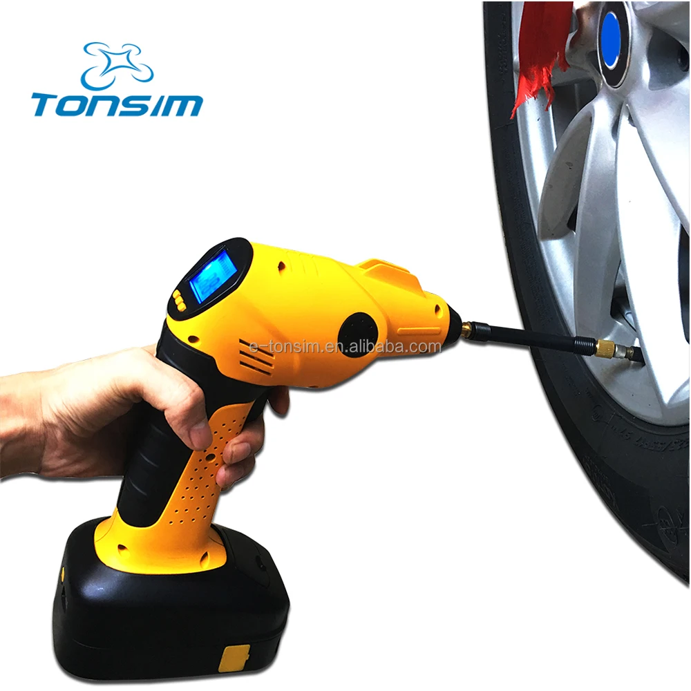 portable rechargeable tire inflator
