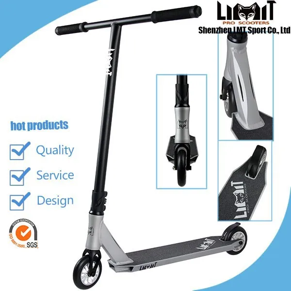 Freestyle Extreme Cheap Pro Scooters Silver Pedal Kick Scooter Freestyle Extreme Cheap Pro Scooters Silver Pedal Kick Scooter