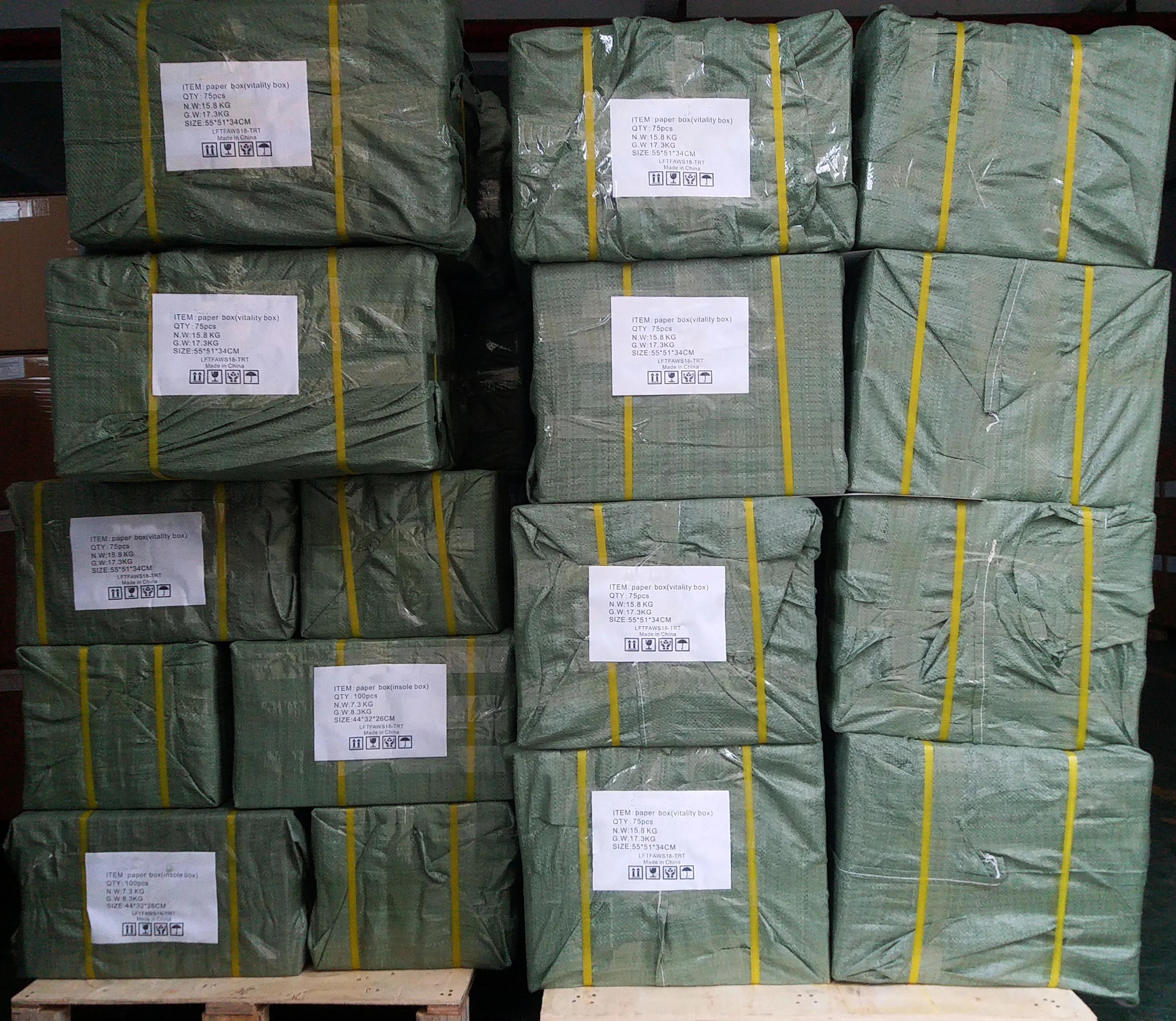 export standard packing:master carton   fibre bag  shipping mark