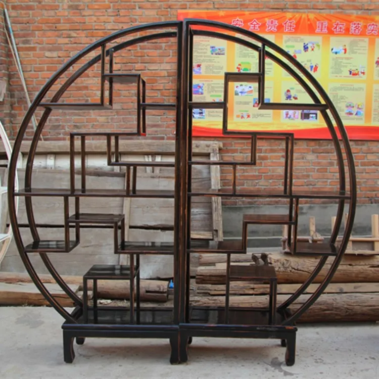 Chinese Antique Wooden Bookshelf - Buy Chinesische Antike Hölzerne