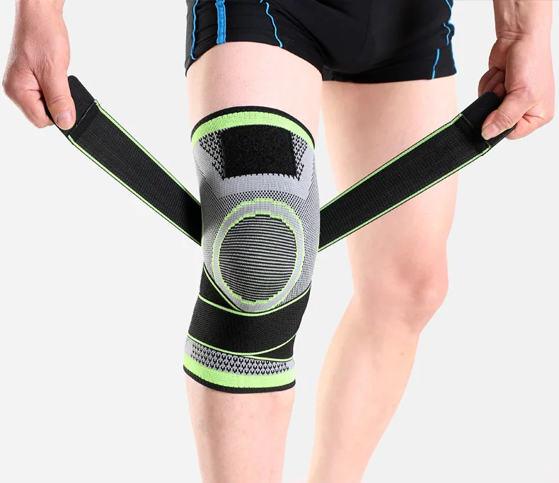 
Adjustable Gym powerlifting pro soft wrap weight lifting sports direct knee brace Protective Compression support sleeves 