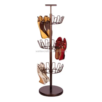 Metal 3 Tier Tree Shoe Rack Stand With Spinning Handle Bronze Buy Shoe Rack Metal Shoe Rack Shoe Rack Stand Product On Alibaba Com