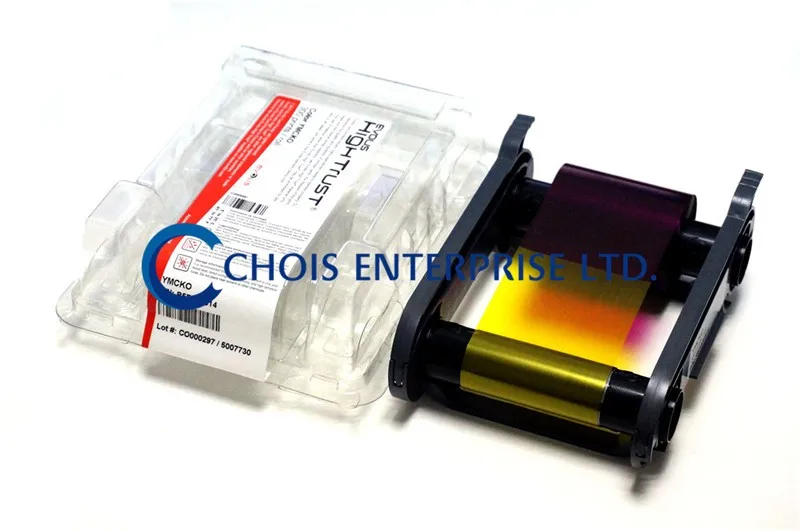 Evolis Primacy Card Printer Ymcko Color Ribbon R5f008s140,300 Prints Buy Evolis Card Printer